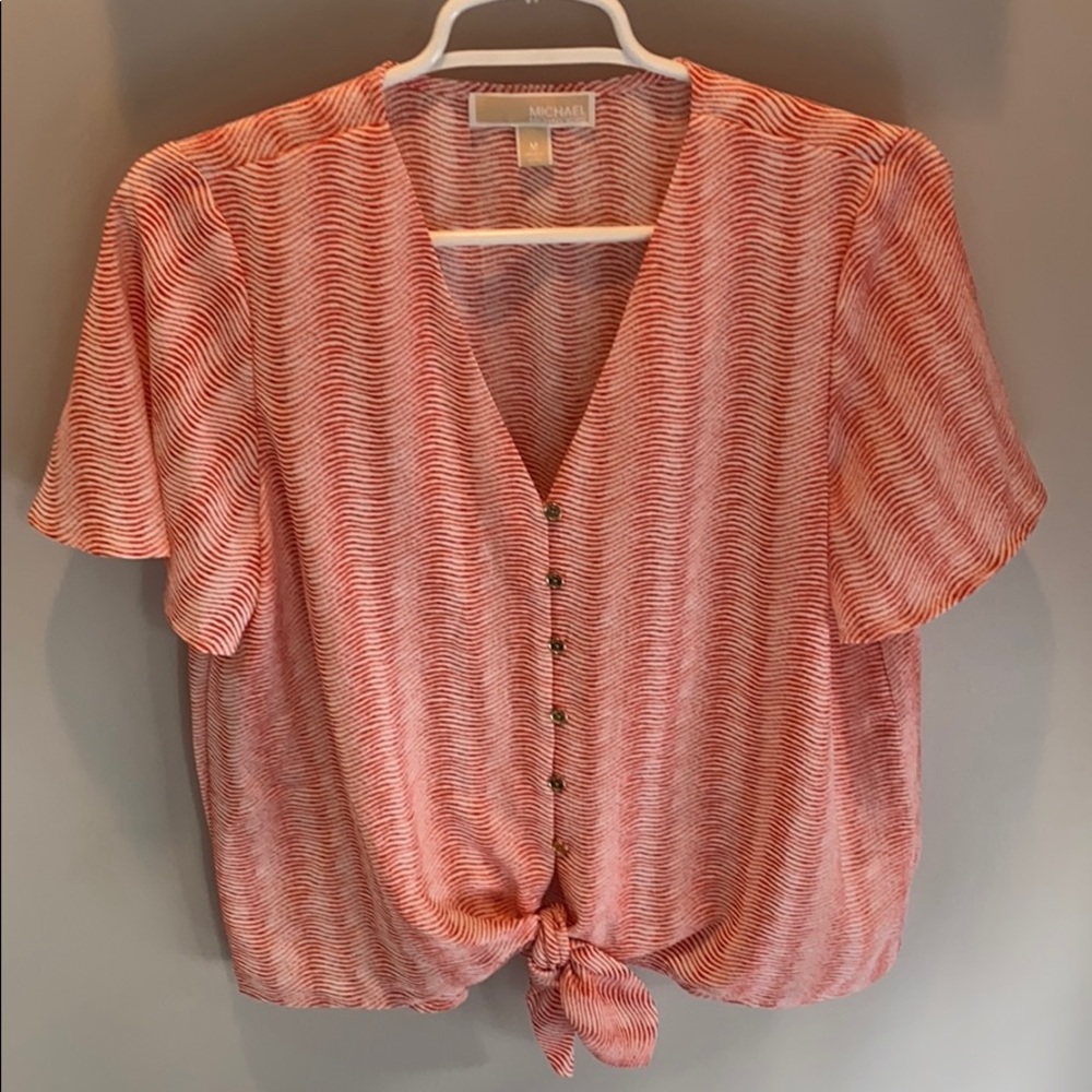 Michael Kors Short Sleeve Top